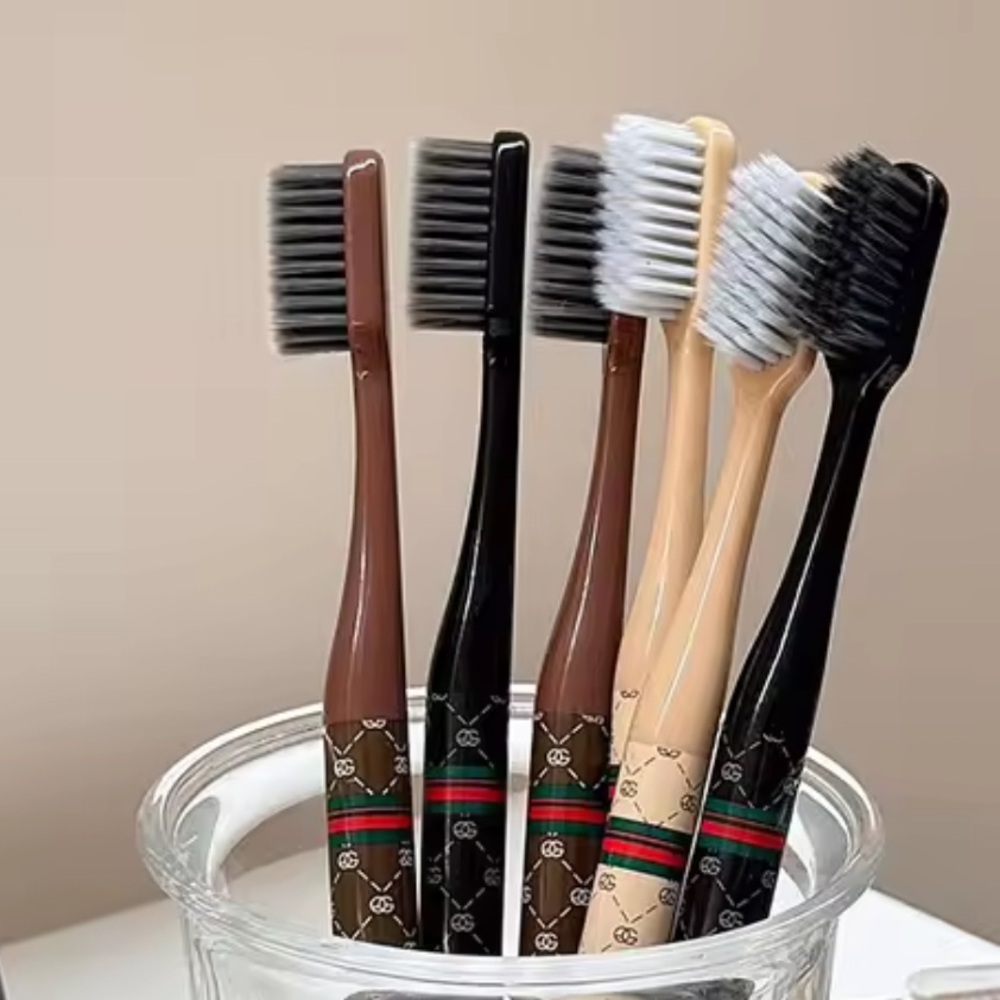 Bougie Toothbrush - Black, Brown, Cream - Picture 5 of 8
